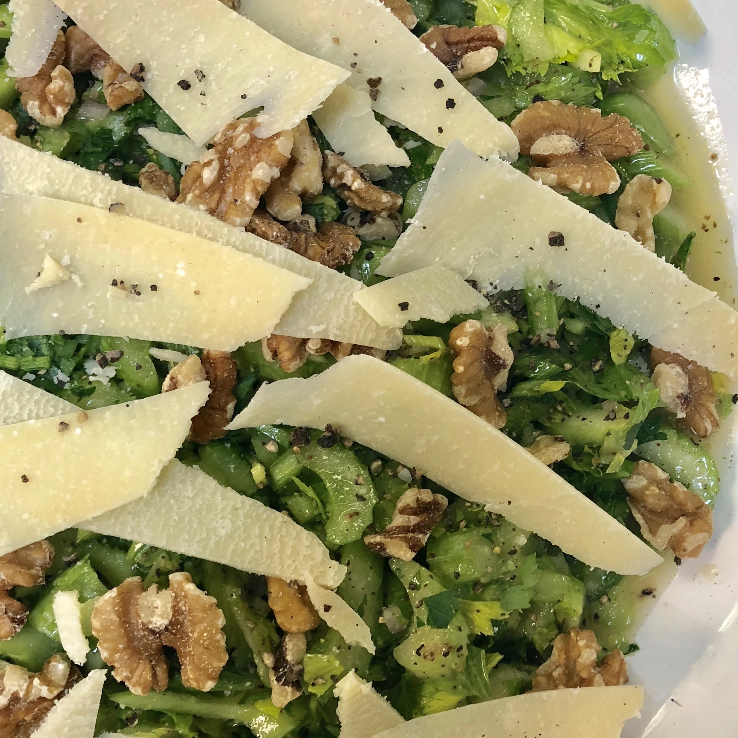 Celery & Parmesan Salad . How Easy Is That? . Week 16