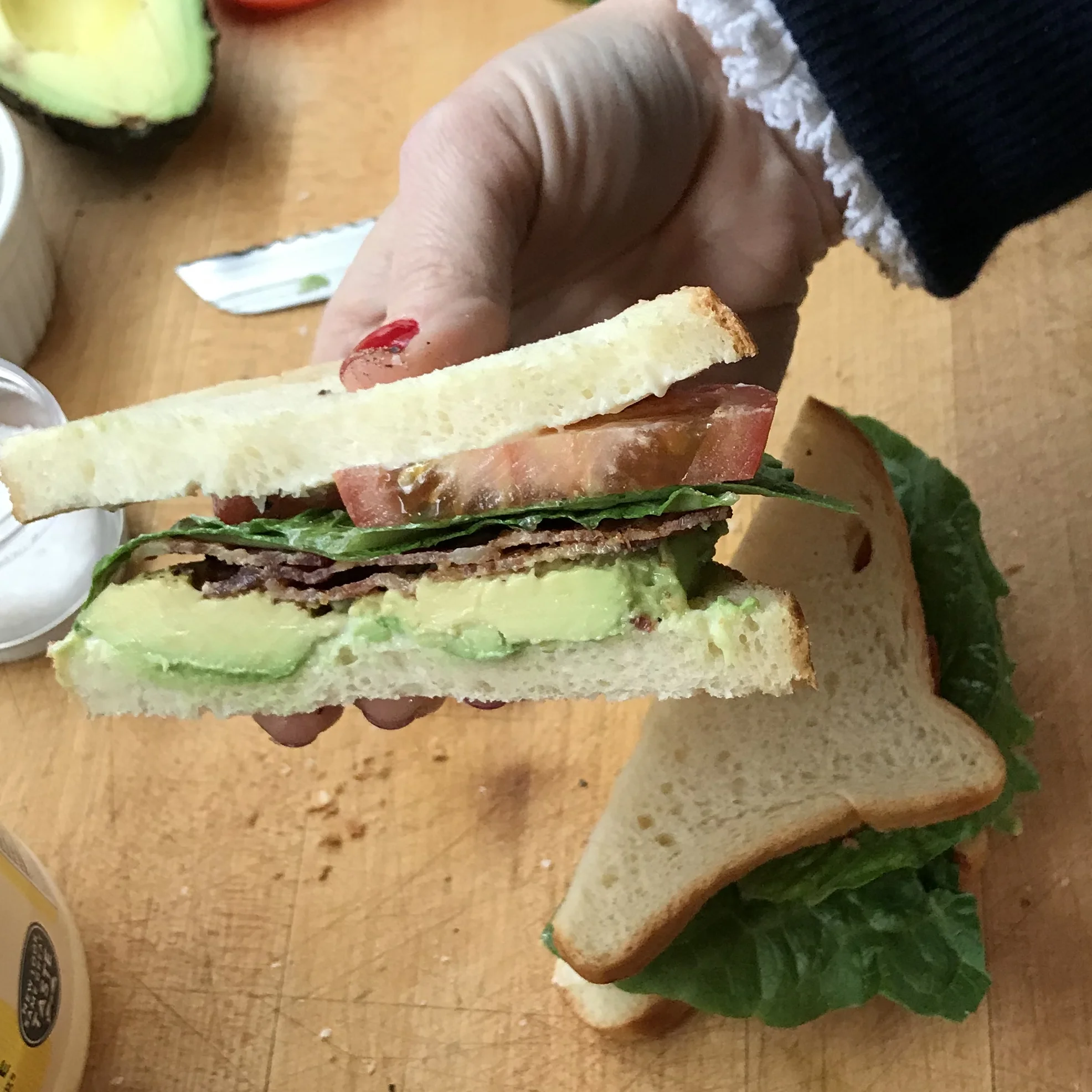 California BLT's . At Home . Week 19
