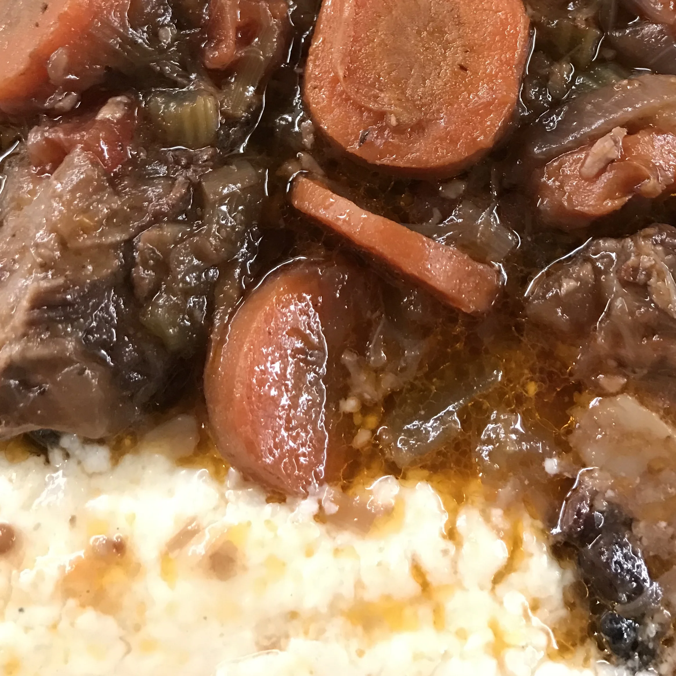 Creamy Blue Cheese Grits . Cook Like A Pro . Week 20