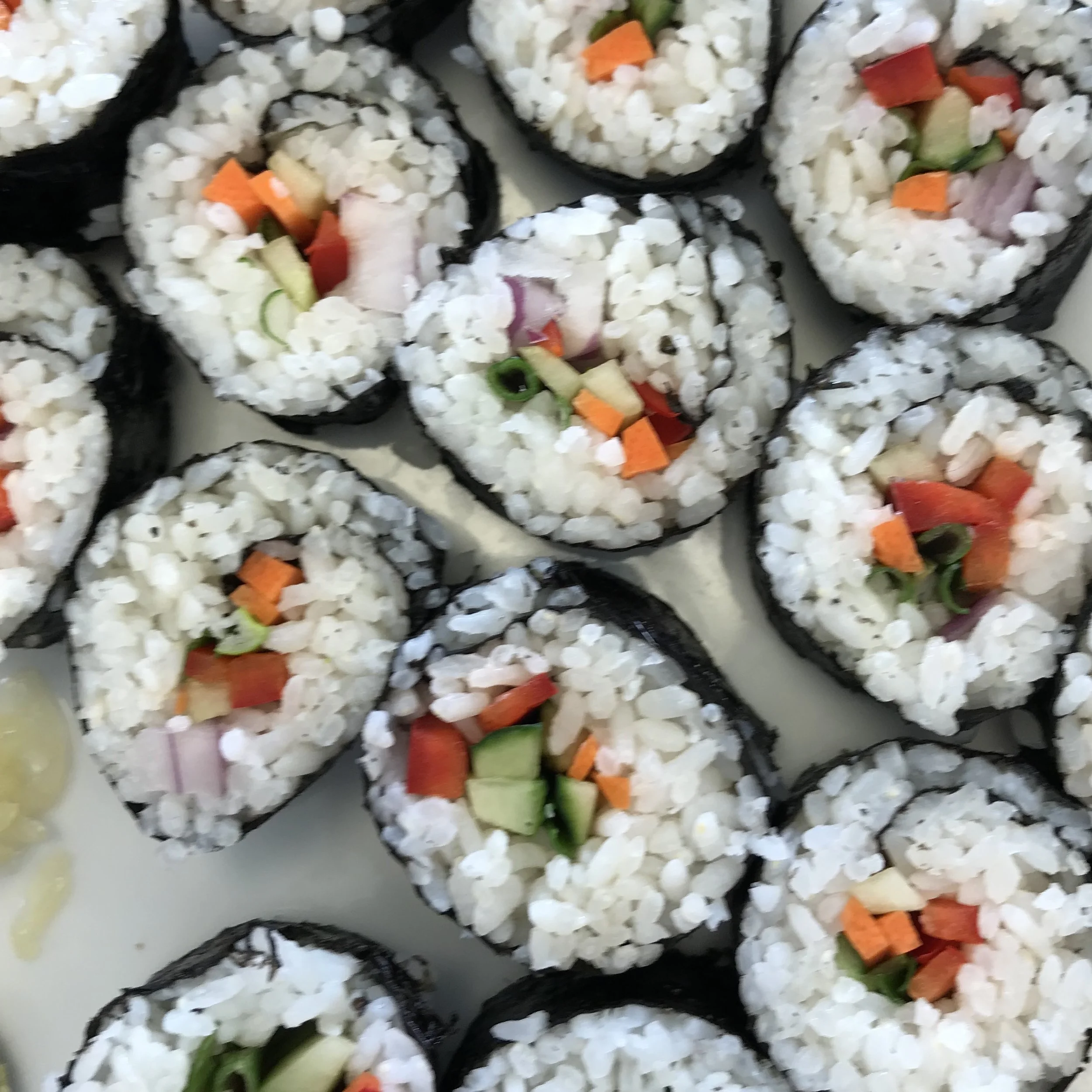 Vegetable Sushi . Barefoot Contessa Cookbook . Week 26