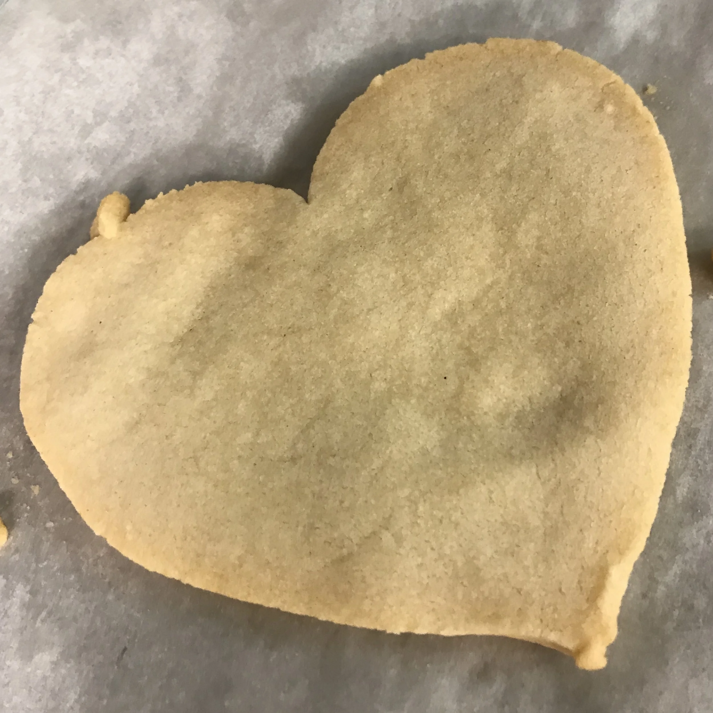 Shortbread Hearts . Barefoot Contessa Cookbook . Week 36