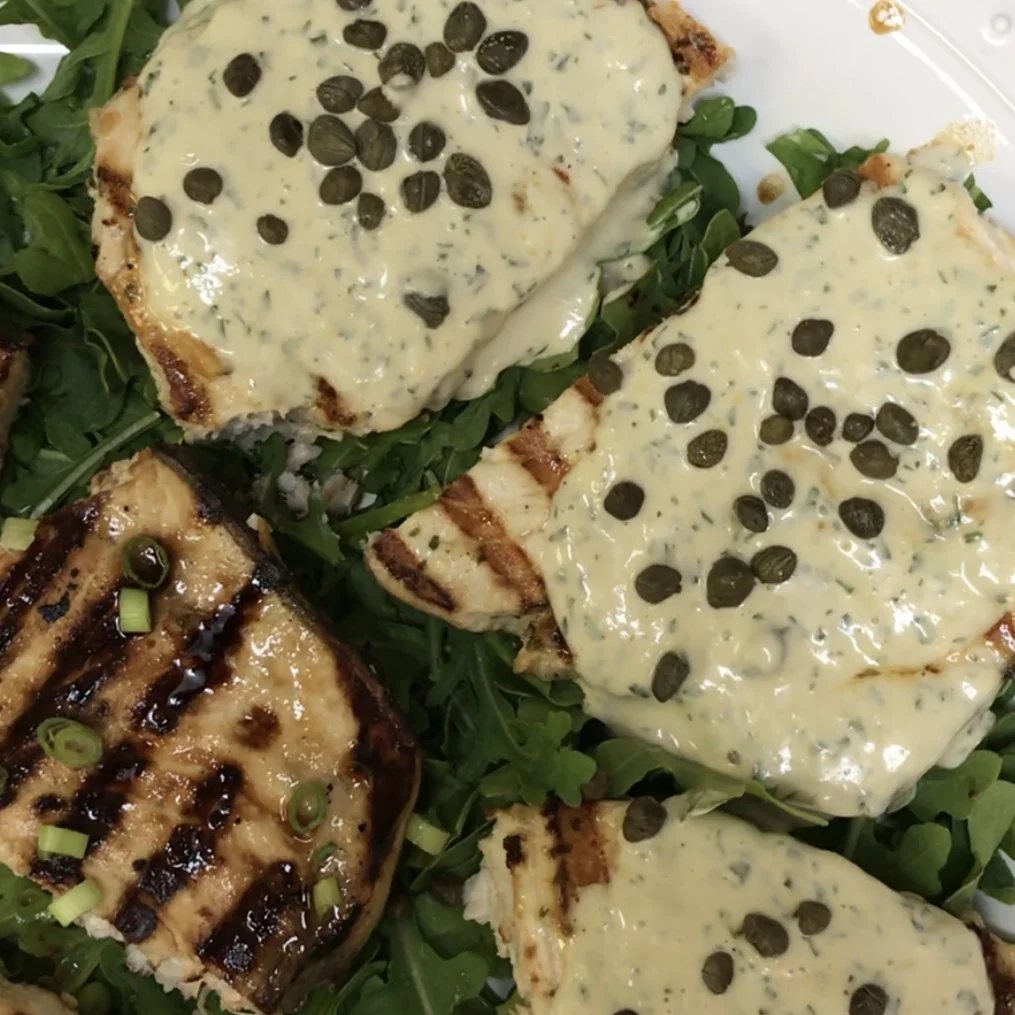 Caesar Roasted Swordfish . How Easy Is That? . Week 38