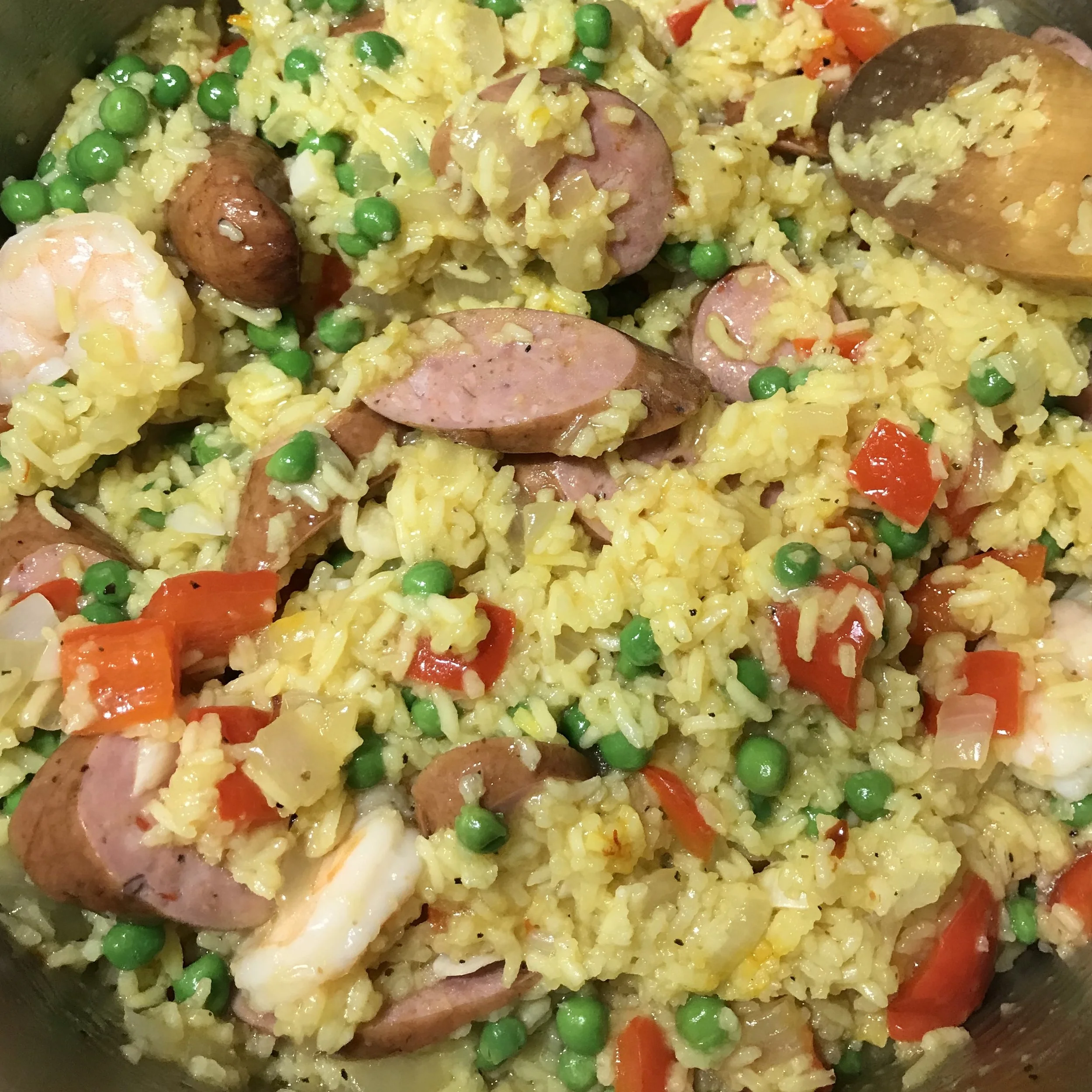 Easy Lobster Paella . At Home . Week 41
