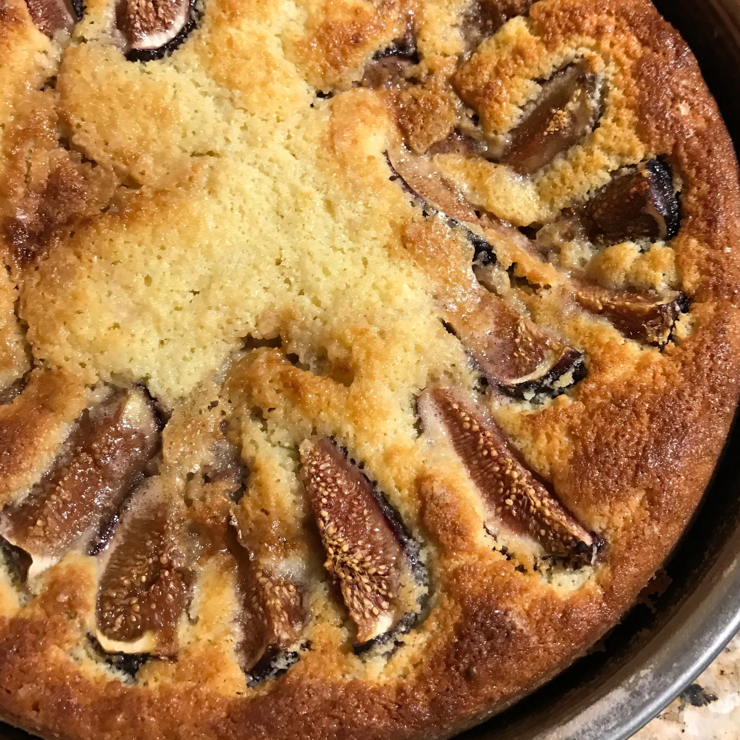 Fresh Fig & Ricotta Cake . Cook Like A Pro . Week 43