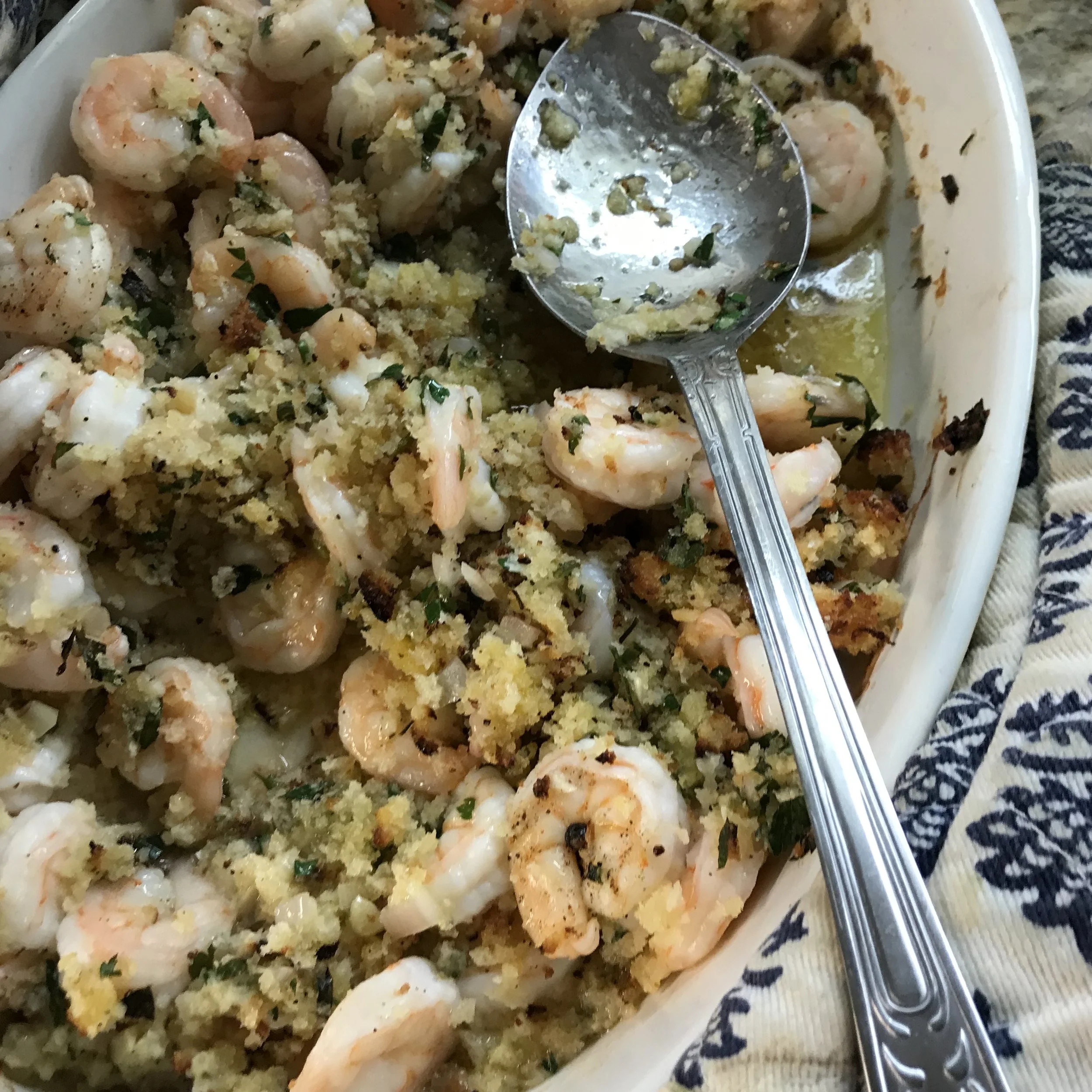 Baked Shrimp Scampi . Back to Basics . Week 46