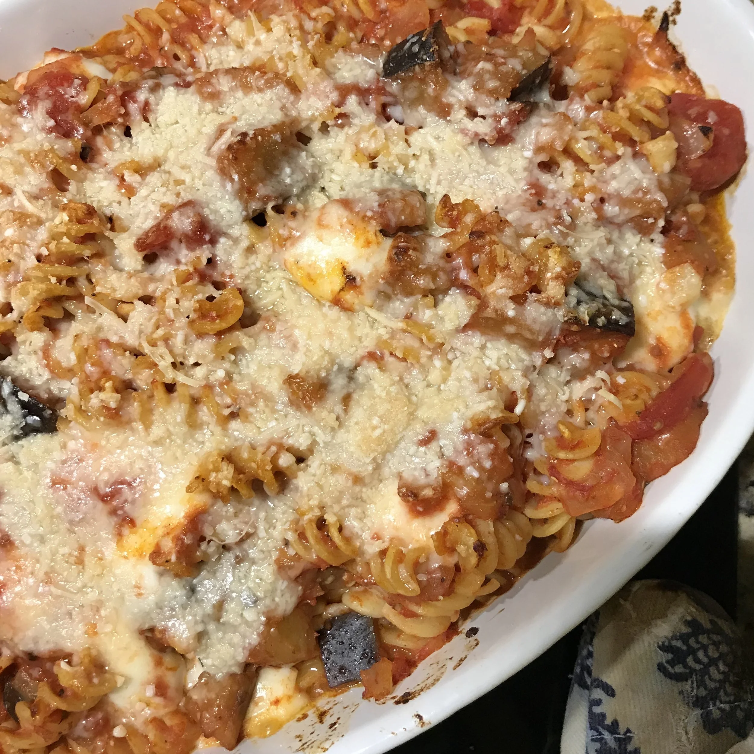 Baked Pasta with Tomatoes & Eggplant . Cook Like A Pro . Week 46