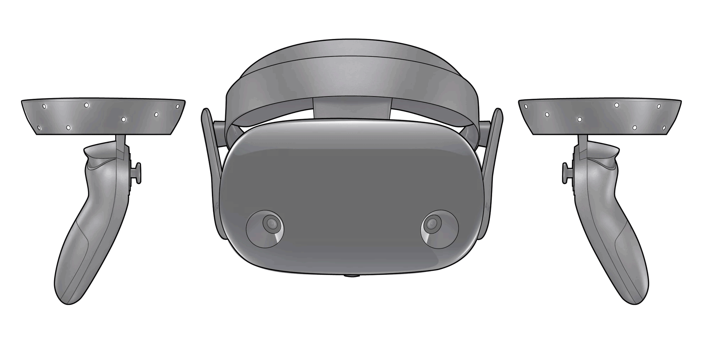 Systems we use: HTC Vive, Samsung Odyssey Plus, and Pimax 5K