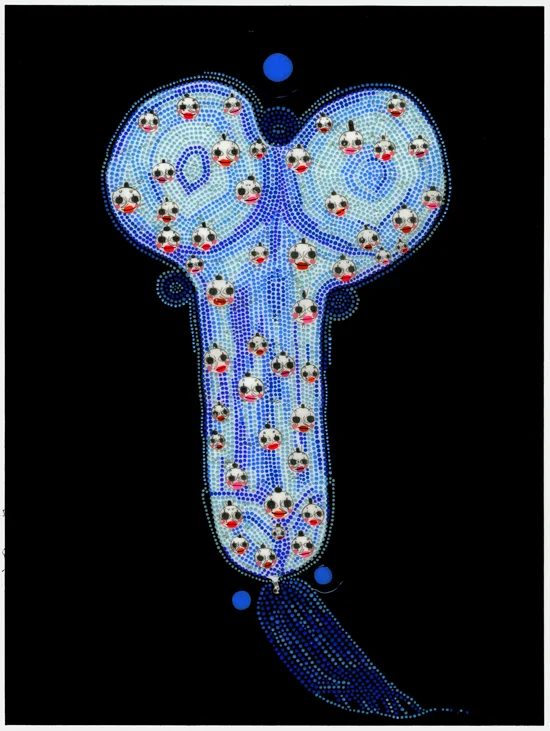La Petite Mort (blue dots)