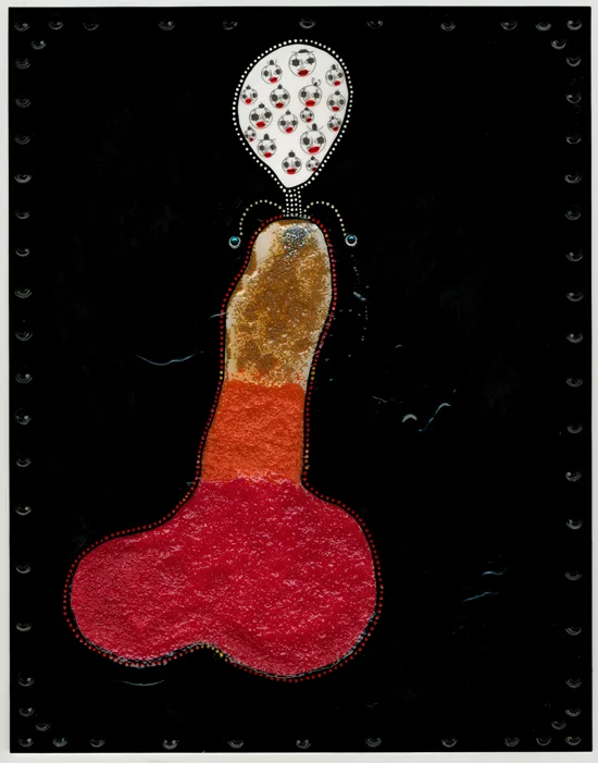 La Petite Mort (red, orange, gold)