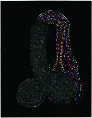 La Petite Mort (rainbow fountain musta)
