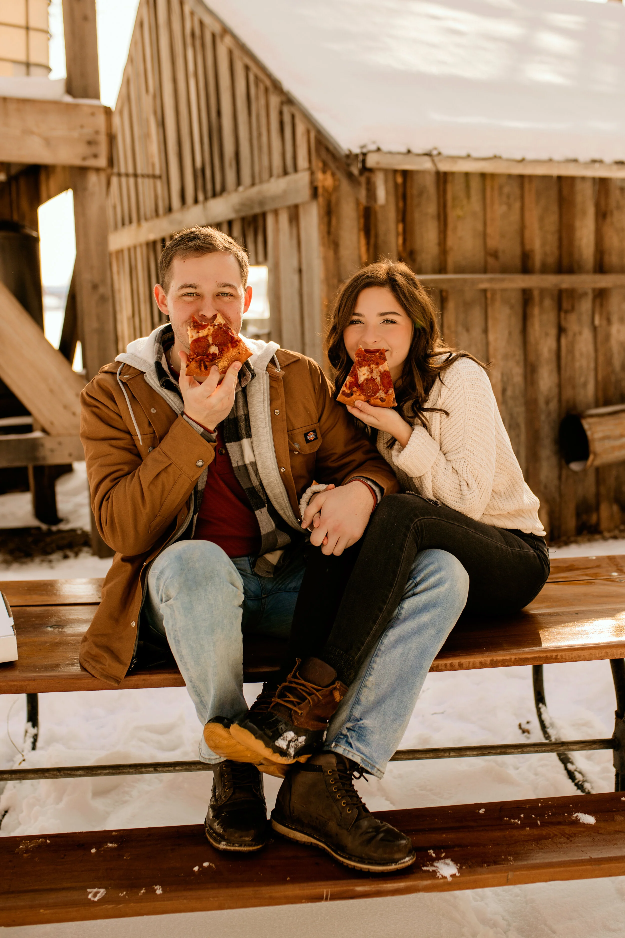 Clarksville, Michigan Couples Session - Kaleb &amp; Olivia