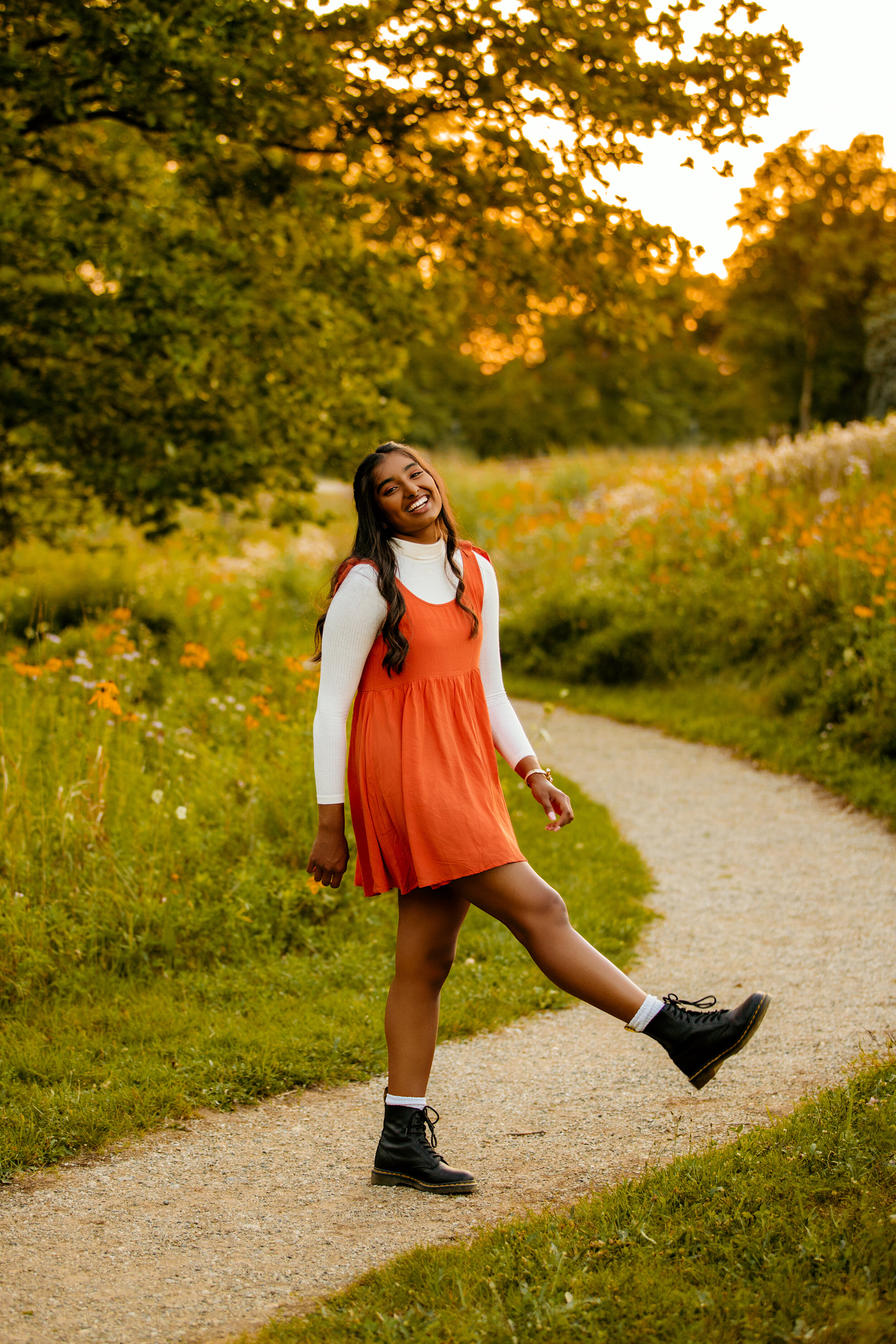 senior picture dresses