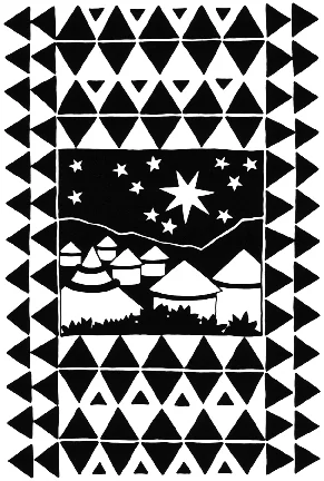 Starry sky Available as signed giclee print 26cm high x 20cm wide (no mount)