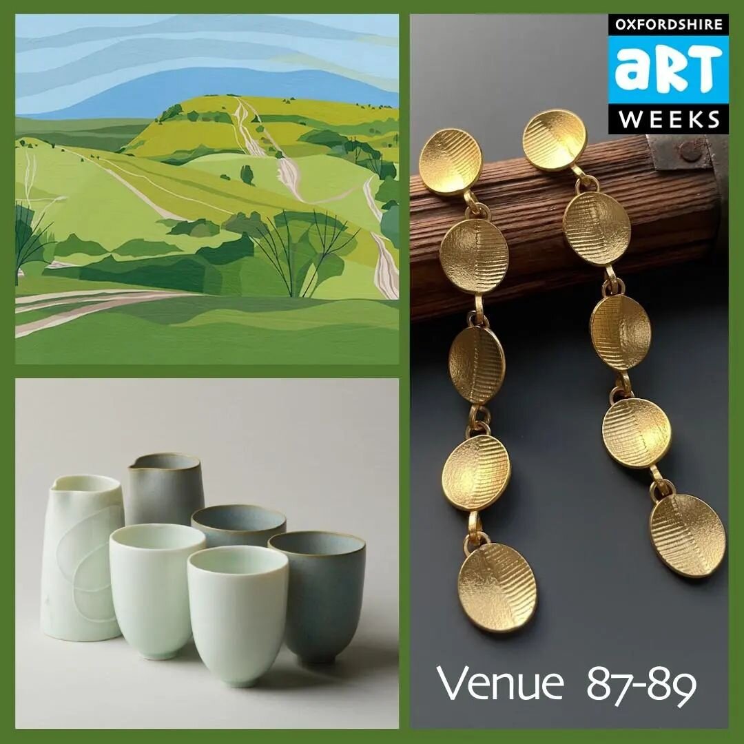 Just a few days now... 

Oxfordshire Art Weeks Venue 87 - 89: 
The Coach House, Castle Street, Wallingford OX10 8DL

Open12noon - 6pm, Saturday 6 - Sunday 14 May (except Wednesday 10th when we are closed)
 
Paintings, pots, jewellery

*Parking info* 