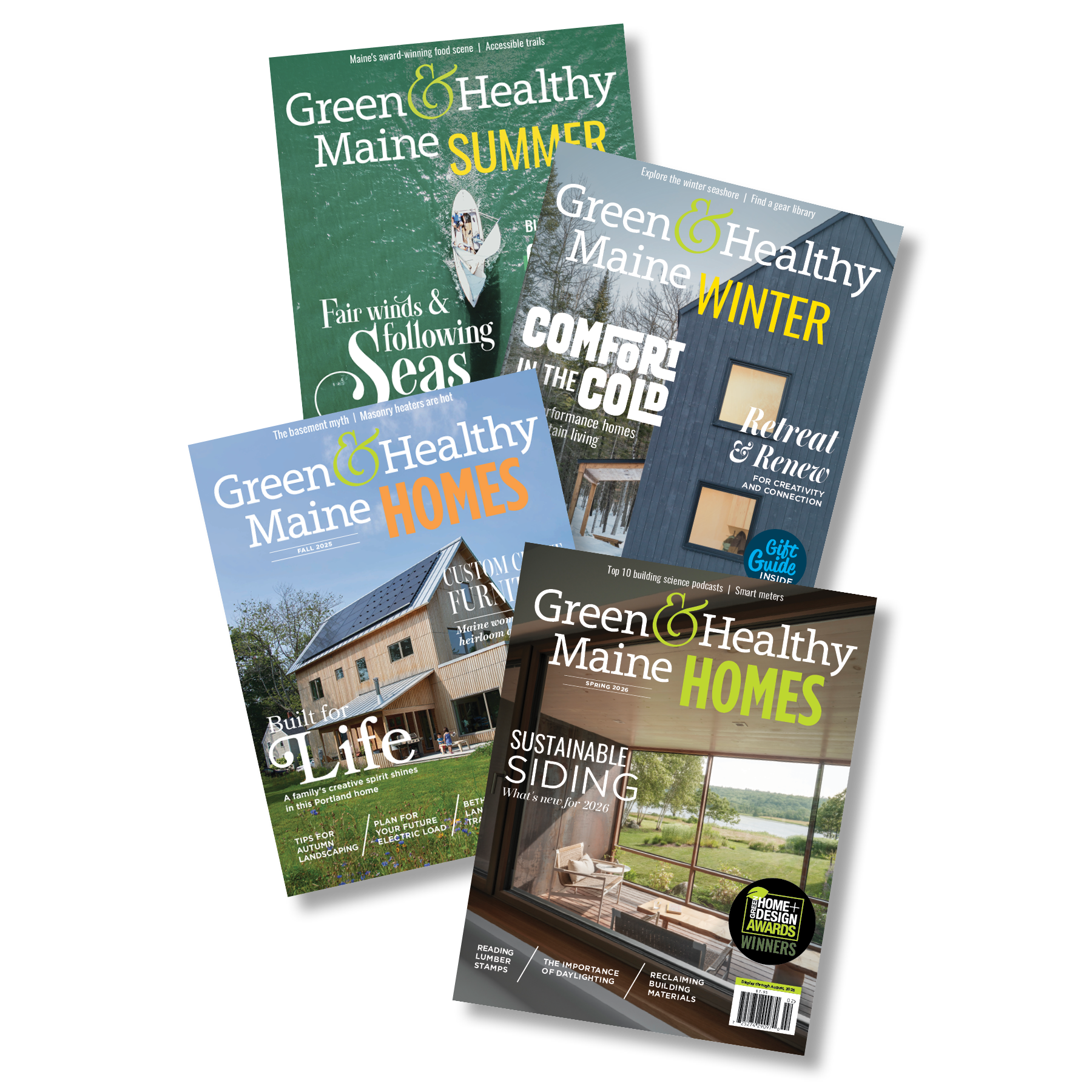 Green & Healthy Maine subscription • 1 or 2 years