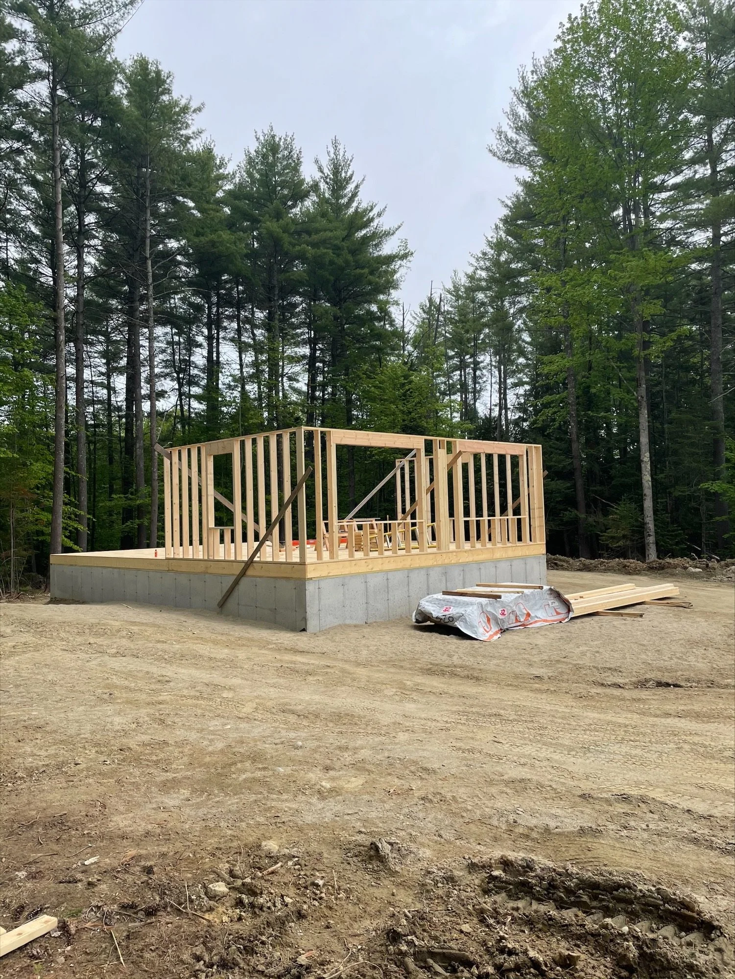Building with lumber harvested onsite