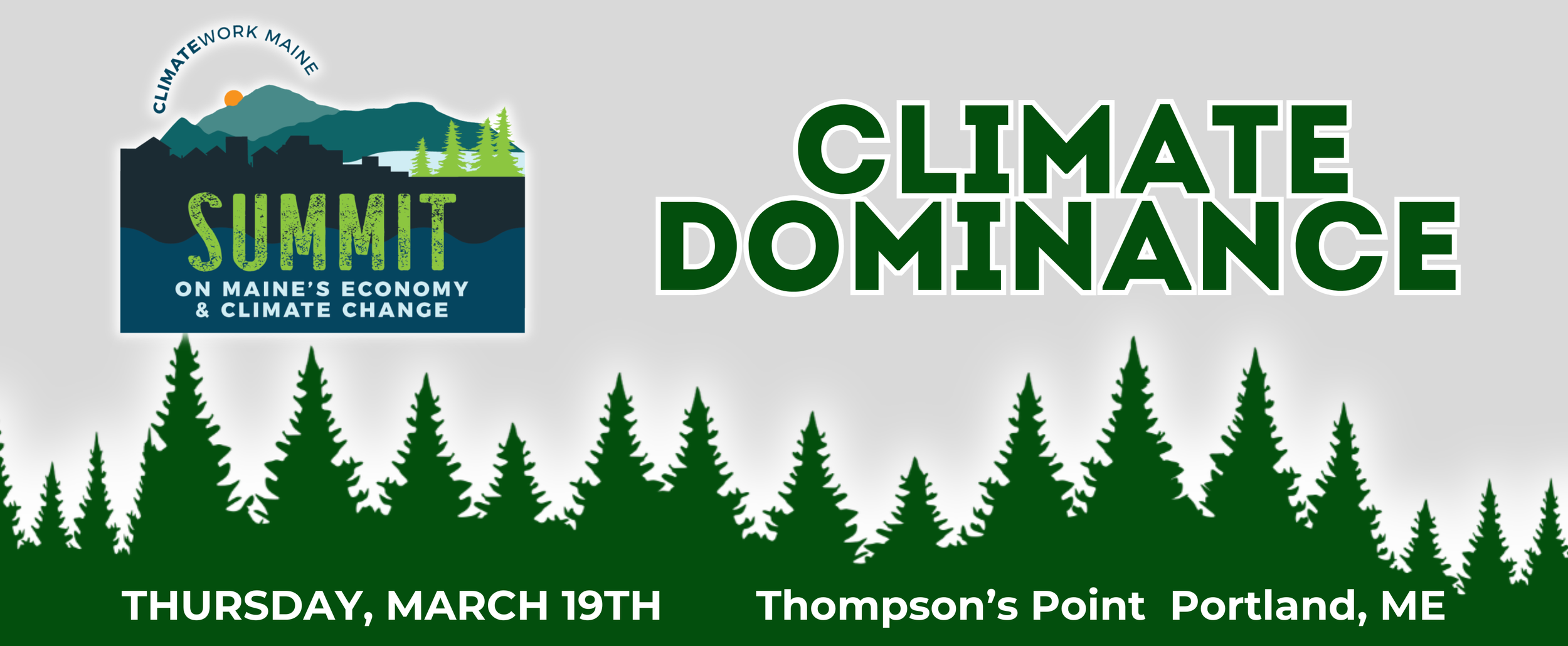 ClimateWork Maine Summit on Maine's Economy &amp; Climate Change