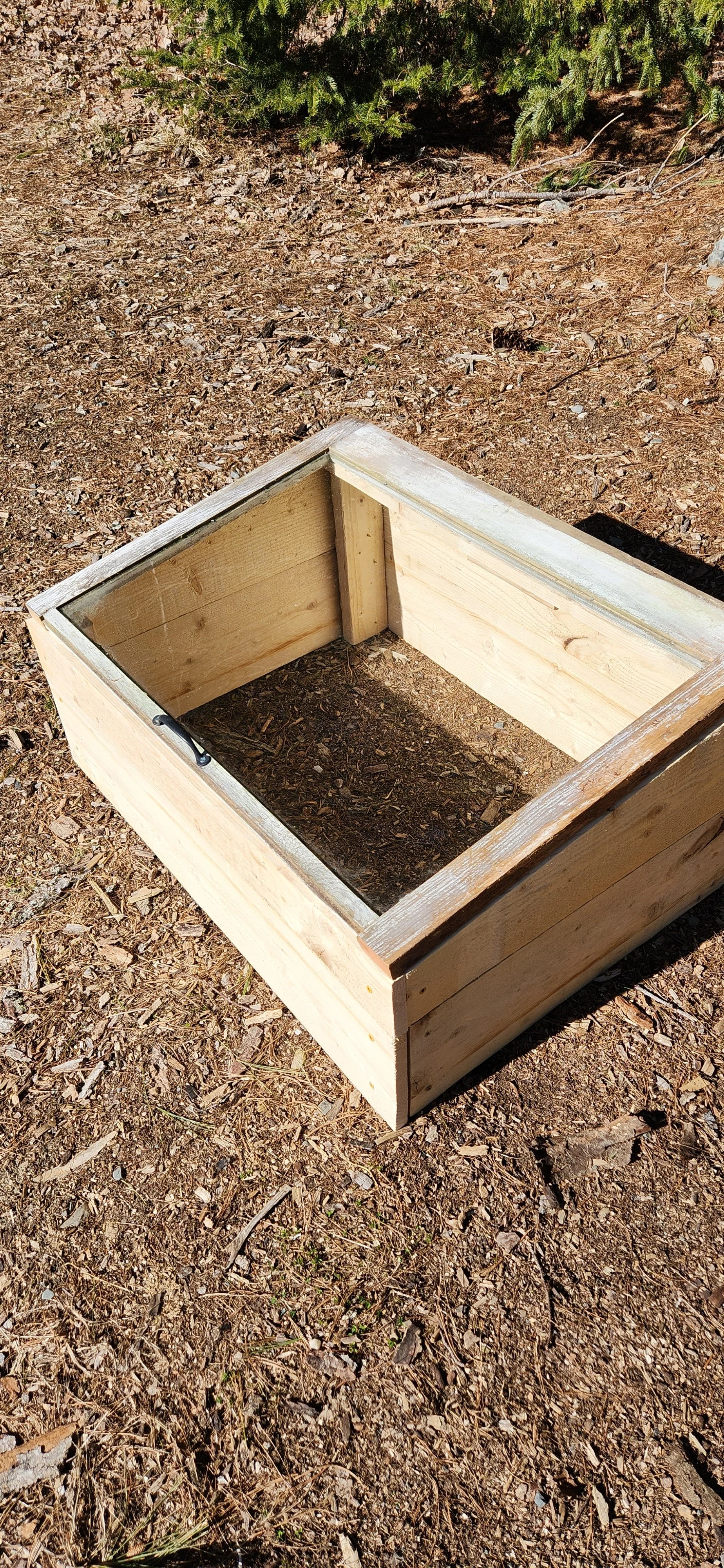 Build a simple cold frame to extend the growing season