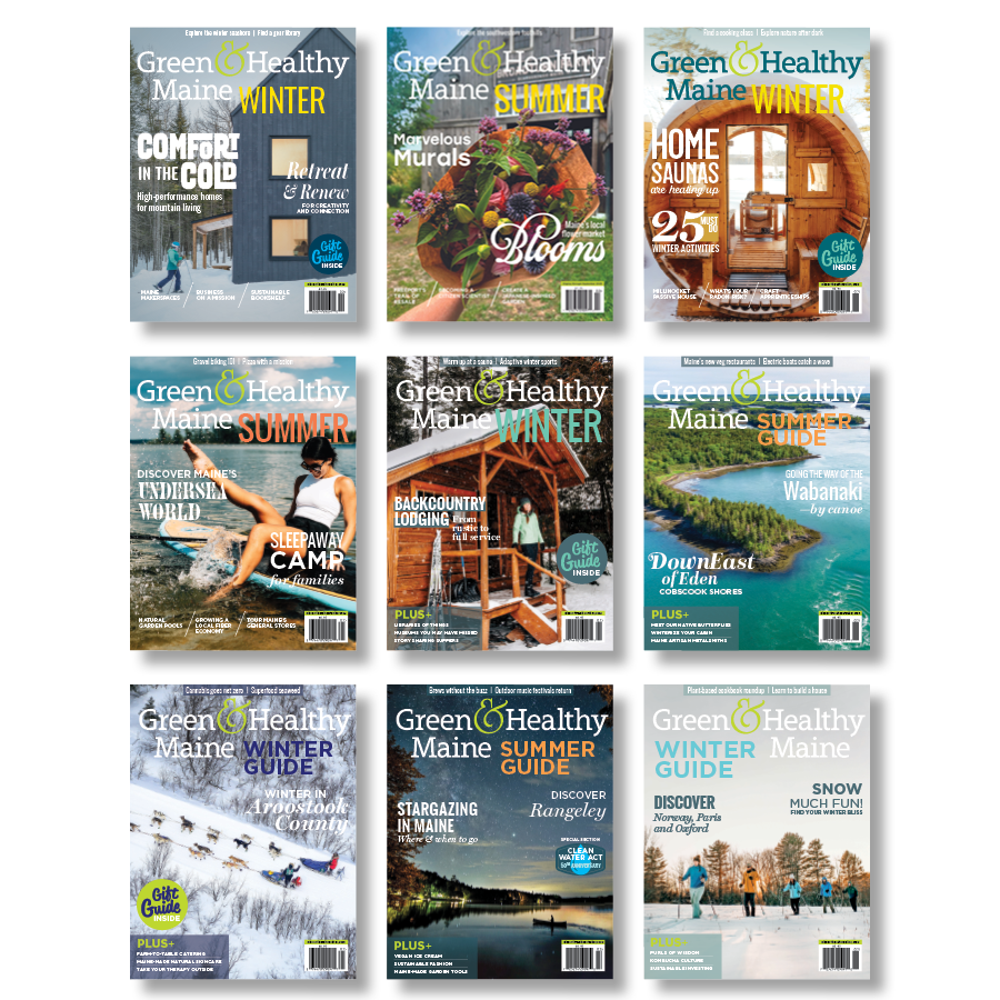 Single issues - Green & Healthy Maine SUMMER & WINTER