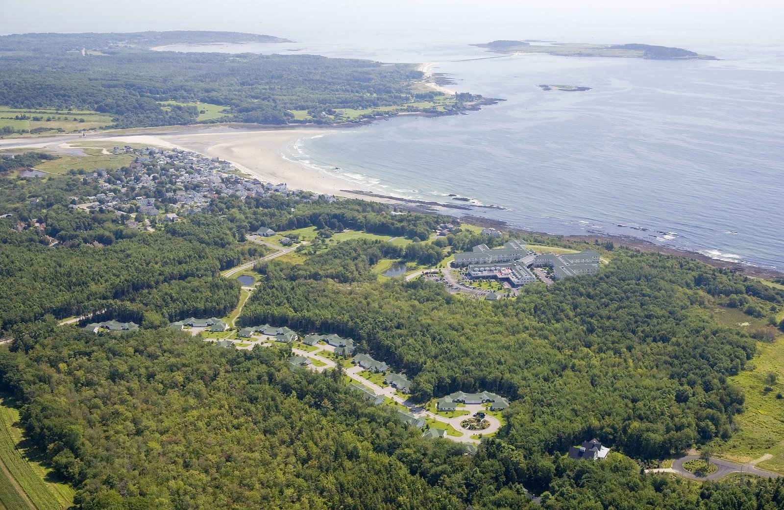 Piper Shores, a nonprofit lifecare retirement community in Scarborough, includes 97 acres of protected or conserved land, with beach, marsh and woodland access. 