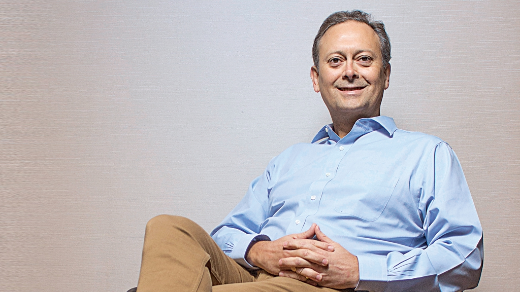 José Bacellar, CEO e sócio-fundador da Verdemed: “É essencial tirar o pessoal do ‘legalize’ e da ‘erva do demônio’, e deixar só os adultos na sala. É uma discussão de saúde pública e potencial econômico” (Crédito:Rogério Cassimiro)