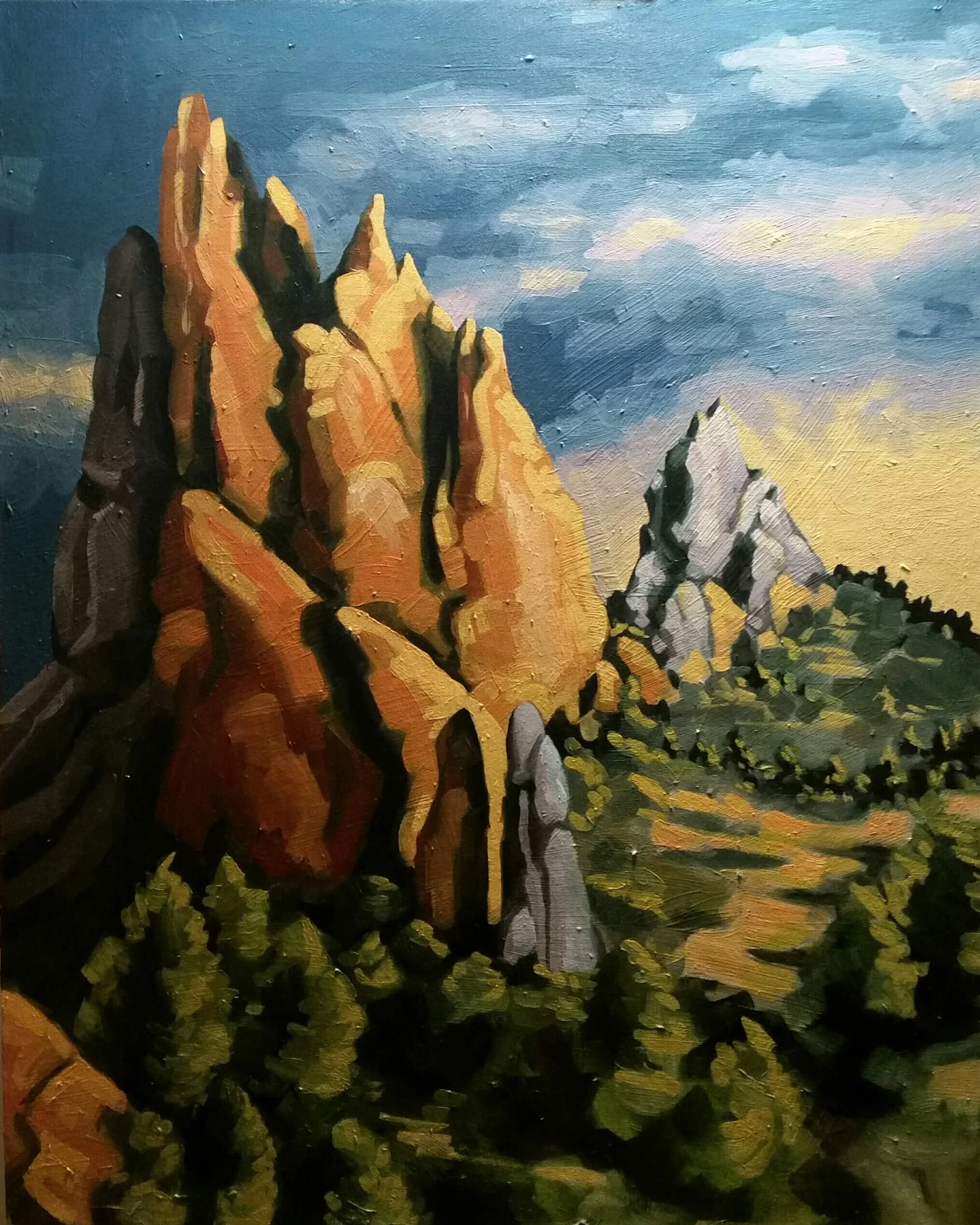 "Garden of the Gods Looking South"