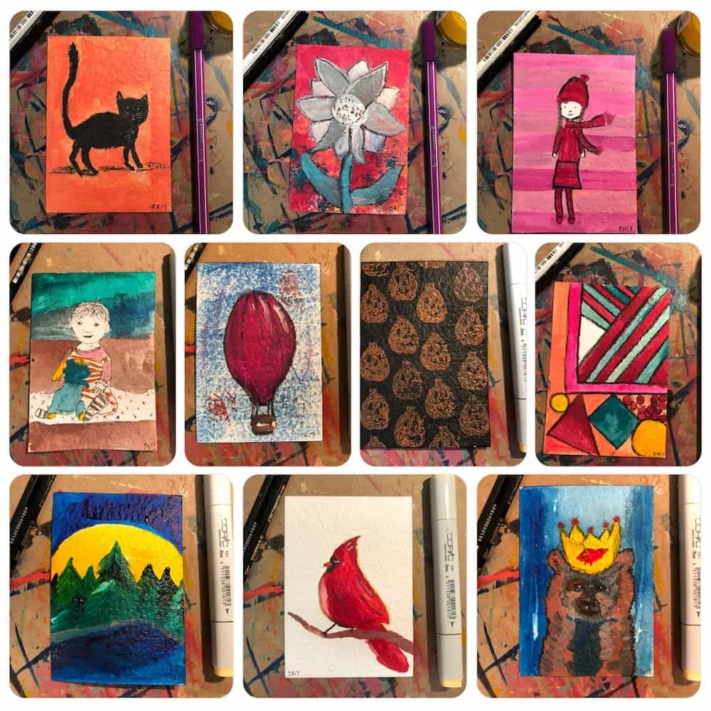 forty paintings in thirty days 3