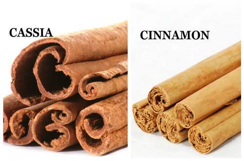 Cassia, on the left, is what you want to avoid.