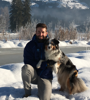 Ben and his dog Sola