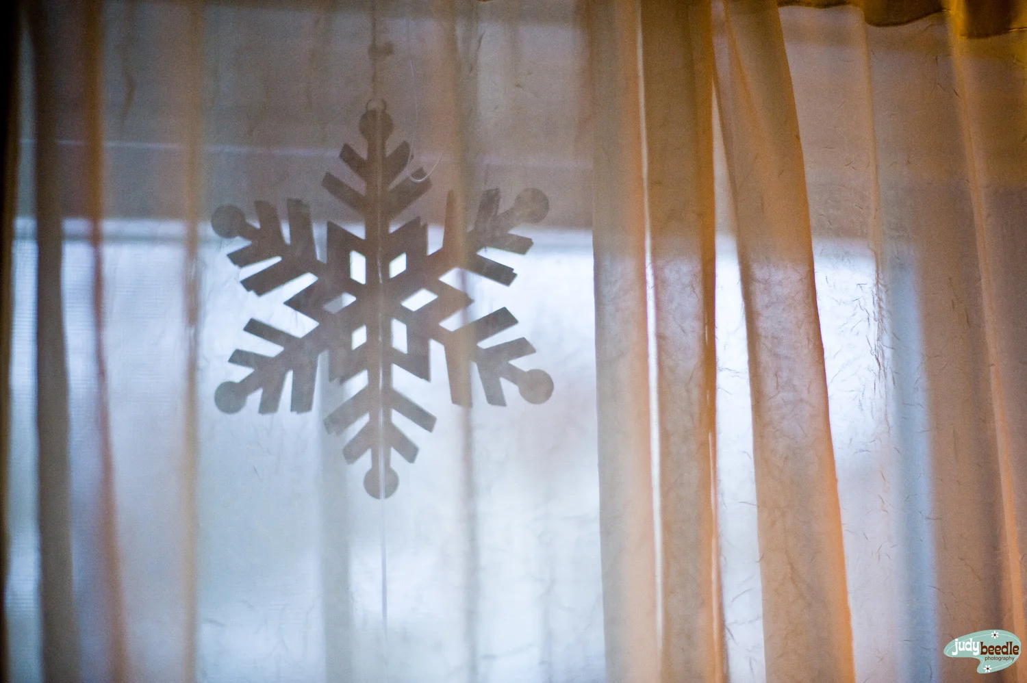2/27 Oh, there’s a snowflake in one of our windows I forgot was there!
