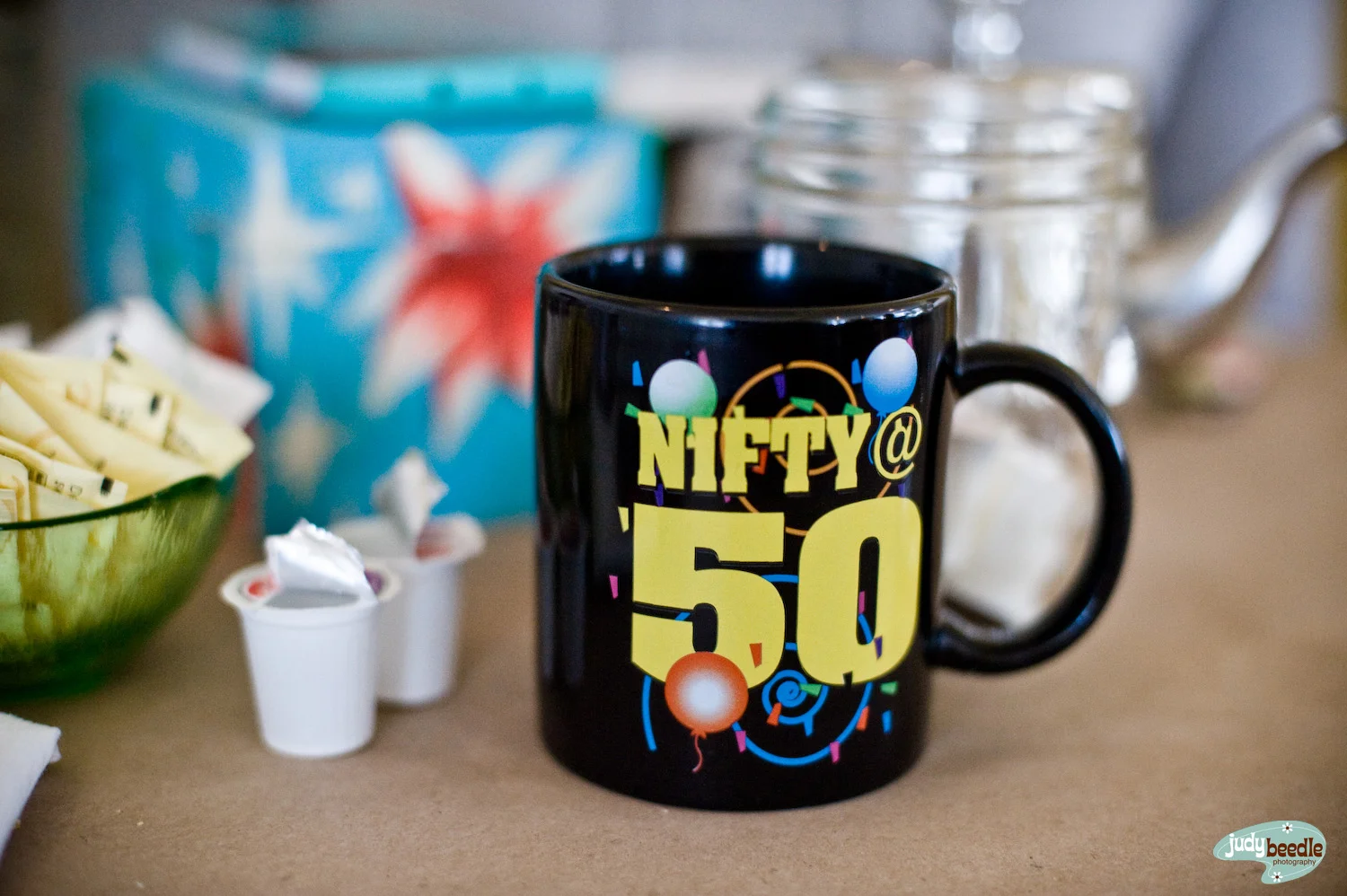 2/28 Brunch with Chem | shooting with the nifty 50 and my coffee comes to me in this mug | Sinful Kitchen | Portland, Maine.