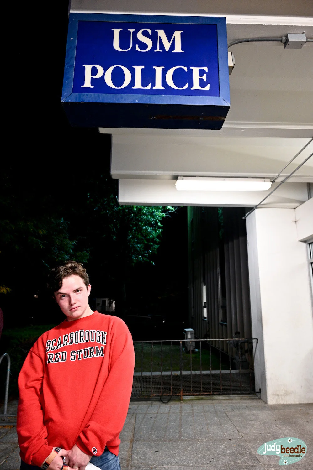 9/24. Took the Neph to a college fair, so naturally we took a photo under this sign. But in fairness I wanted the better light.