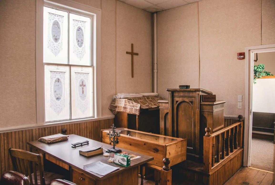 Inside Iowa City’s Bethel AME Church, April 2018. — photo by Jav Ducker