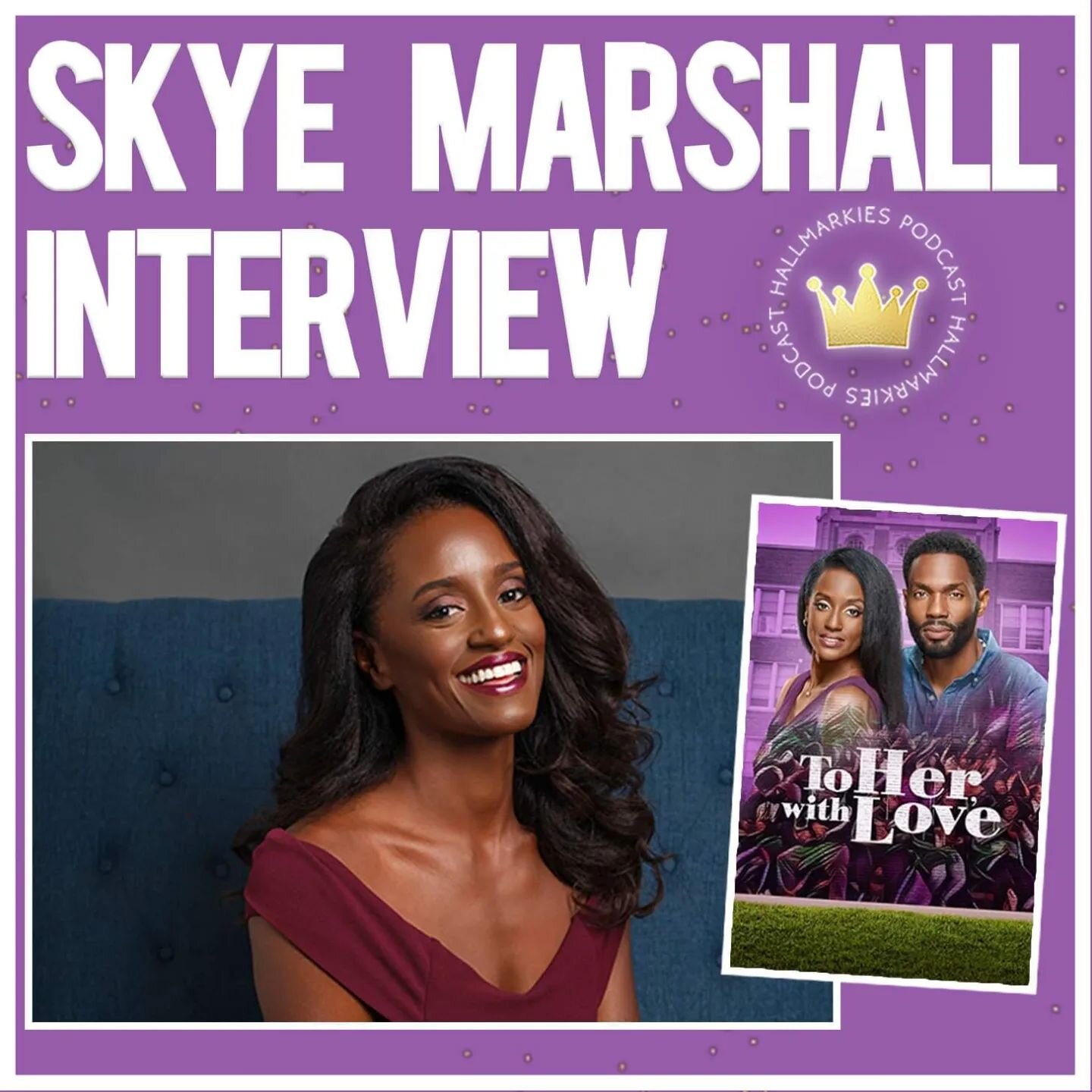 You all will love this interview! Skye Marshall Interview (To Her, With Love) 

Available wherever you listen to podcasts #toherwithlove #hallmarkies @bree.unabashedly
@skyepmarshall @rachels_reviews

Link in Bio 
YT: https://youtu.be/7iwiZoeZOSg
Aud