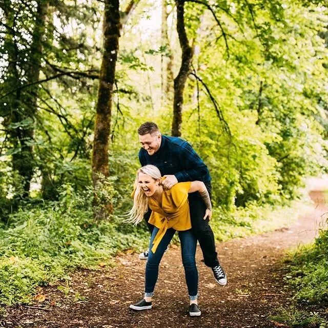 A few of my favorite images from Maddy &amp; Travis&rsquo;s engagement session this morning 😍&hearts;️