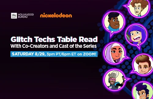 Glitch Techs Table Read With Co-Creators and Cast of the Series