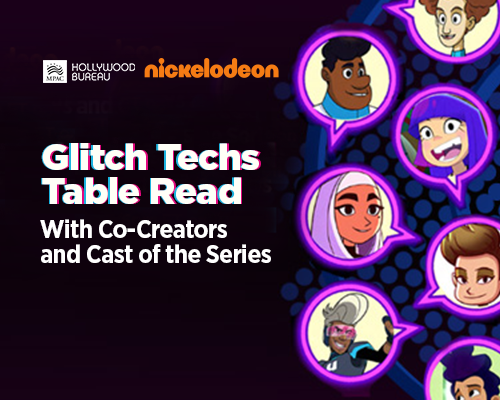 Glitch Techs Table Read with Co-creators and Cast