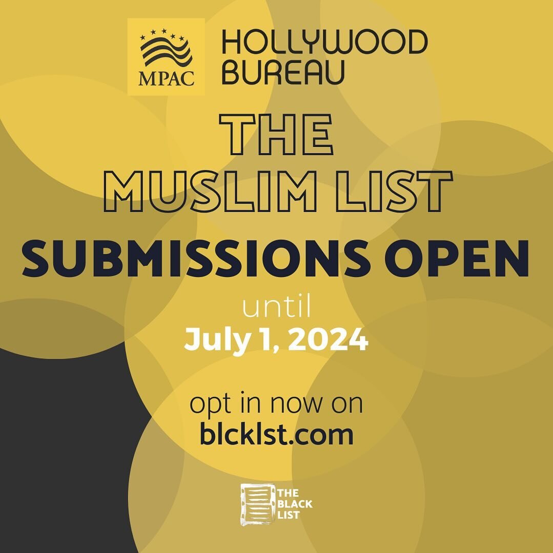 The MPAC Hollywood Bureau is thrilled to collaborate with  @theblcklst to present #TheMuslimList, highlighting the top unproduced scripts written by Muslim screenwriters. 

Against the backdrop of the dire circumstances in the Middle East, the need t
