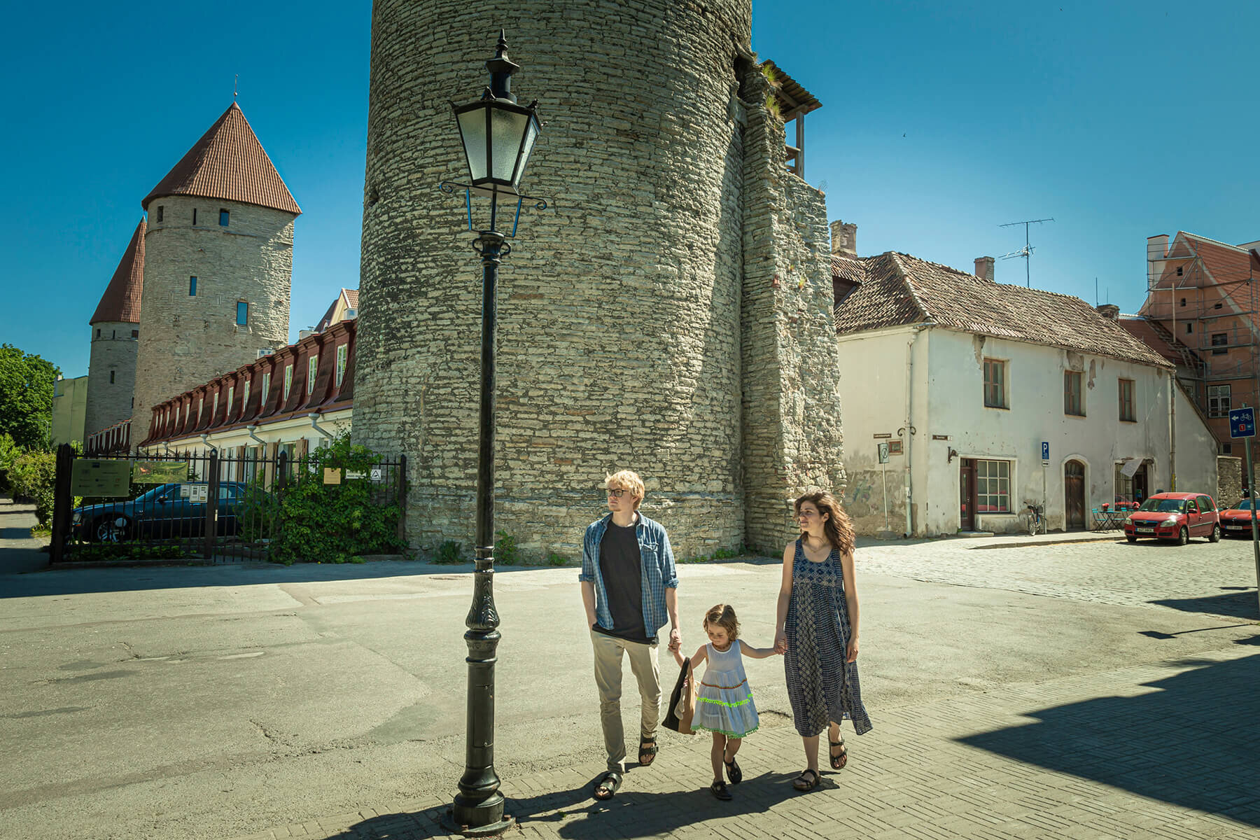 Get the best of Tallinn with a family photoshoot