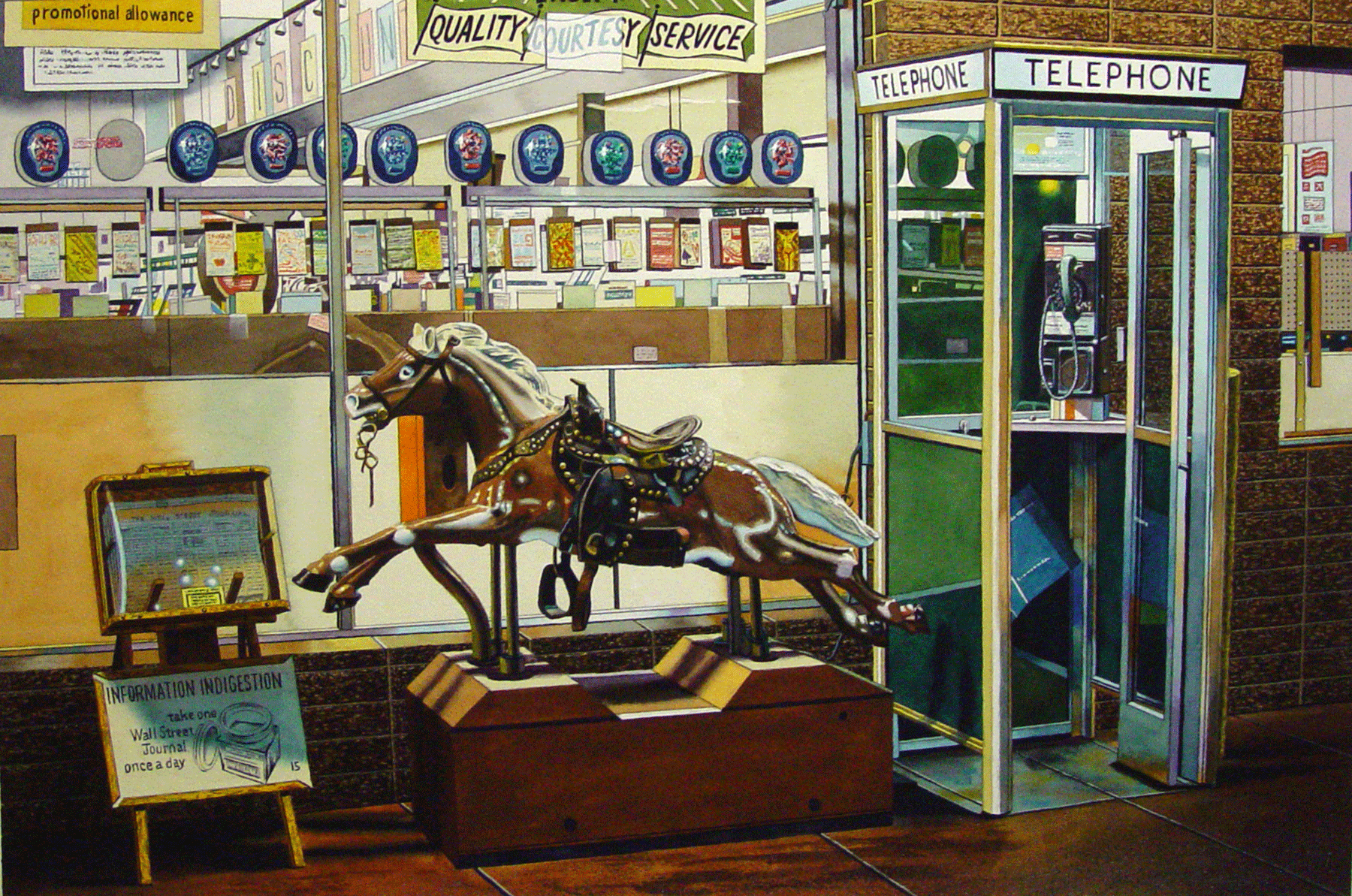 Horse and Phone
