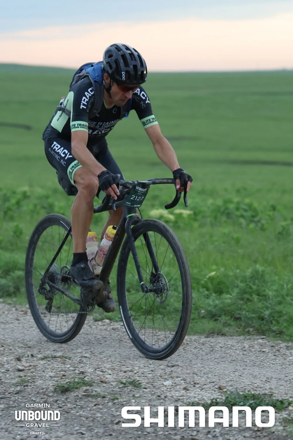 Nathan competing in the 2022 Unbound 200 where he placed on the podium in the 40-44 age group.