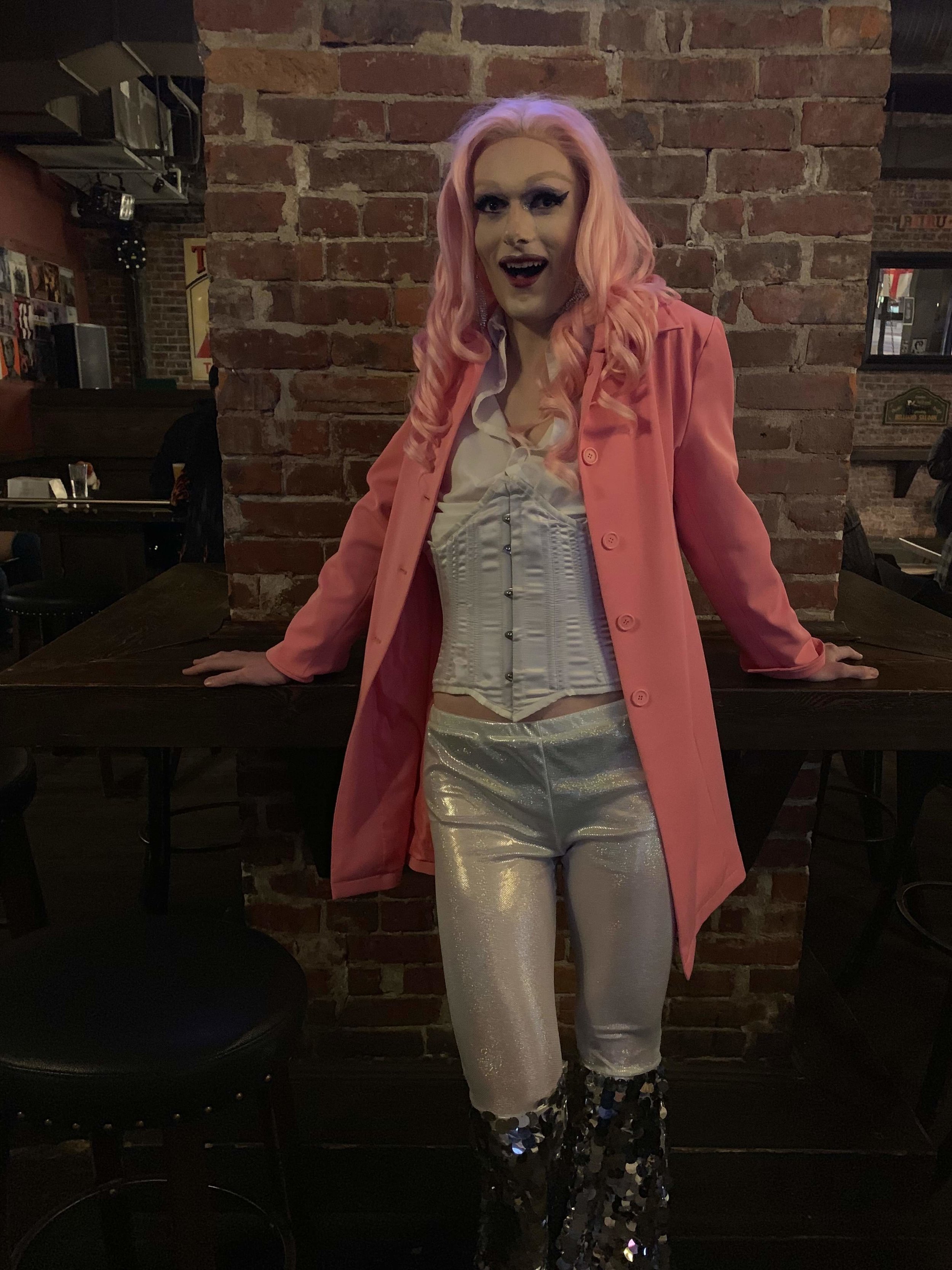 Maddoria - Maddoria, starting drag in highschool to attend prom, has made the switch from prom queen to full drag queen. Known mostly around UBC for her performances, never misses a chance to perform out and around town.