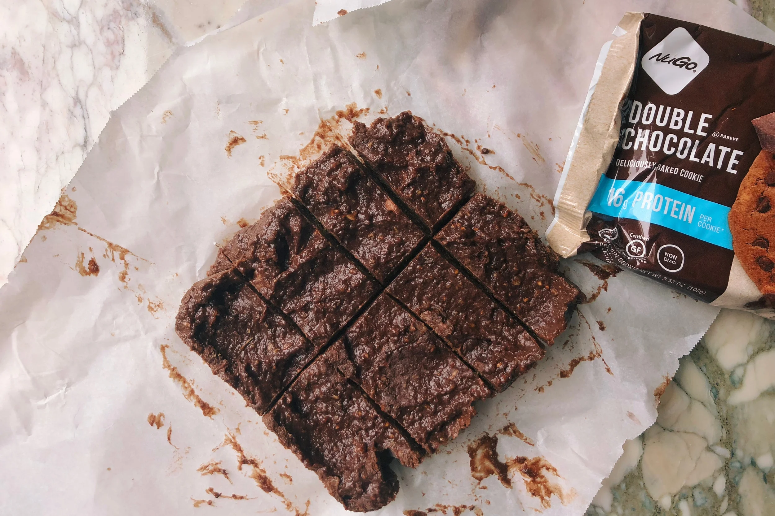 NuGo Series: Not Your Average Freezer Brownies