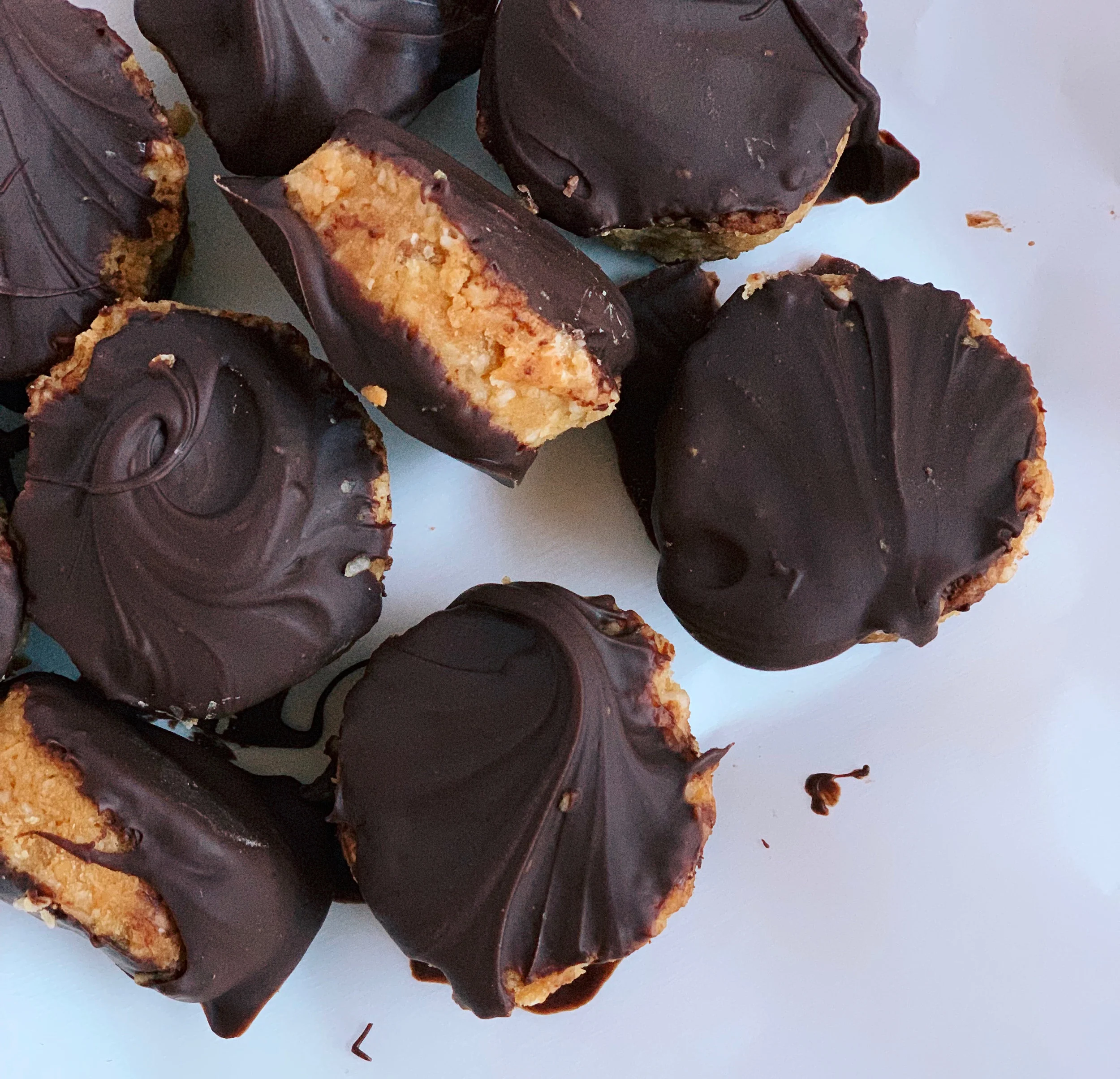 2-Ingredient Emmy's Organics Peanut Butter Cups (Vegan + GF)