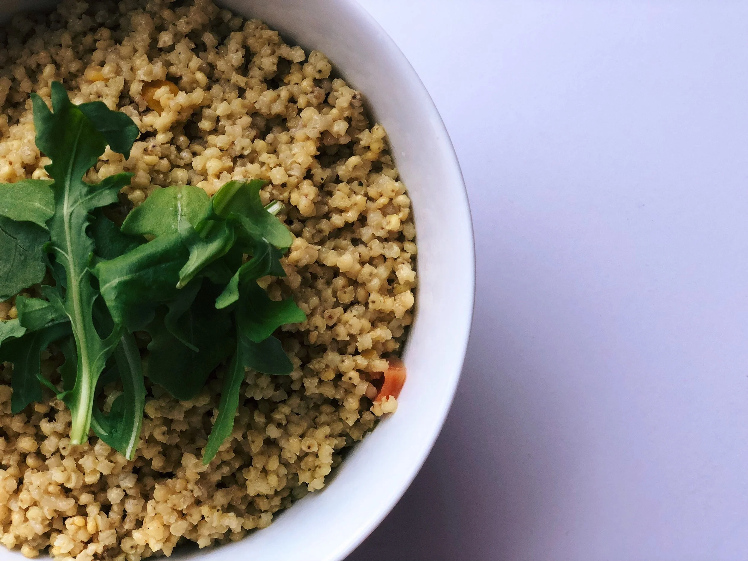 Right Foods Series: Leftover Broth Grain Bowl