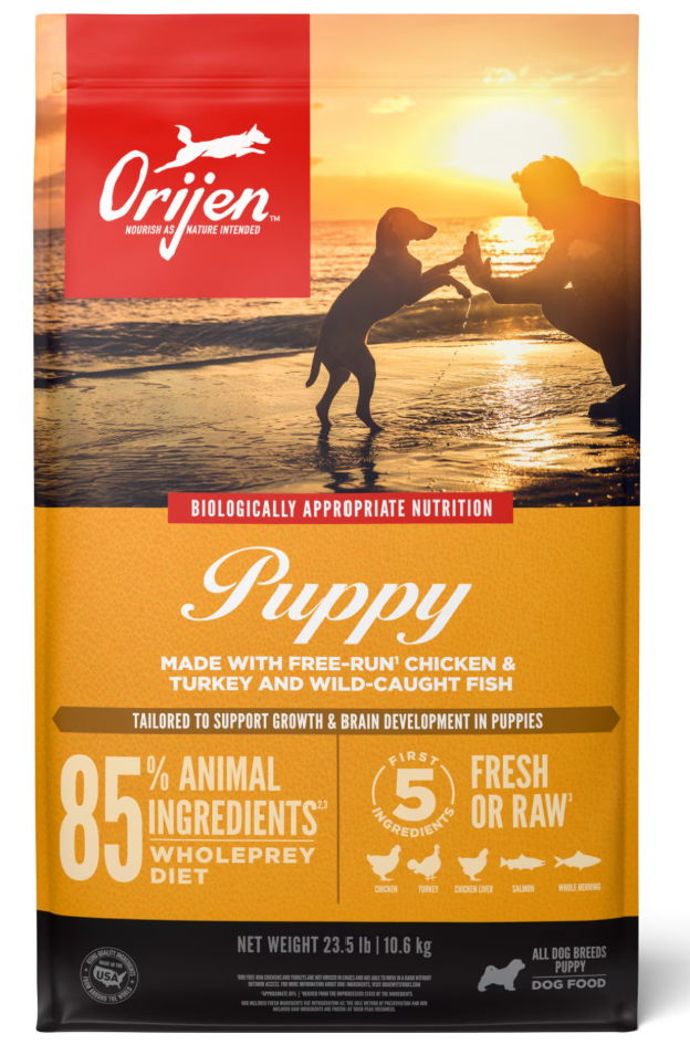 Orijen puppy food