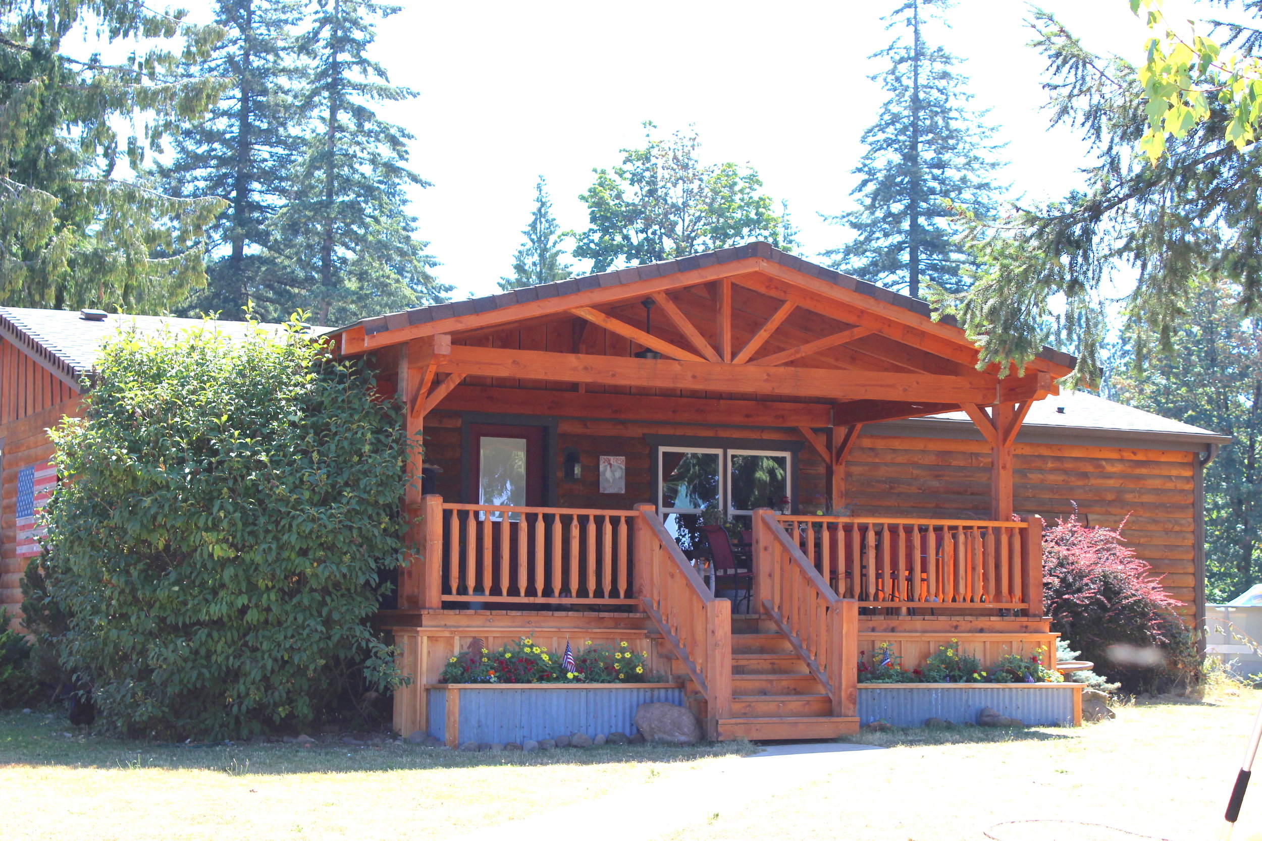 Timber Frame Porch