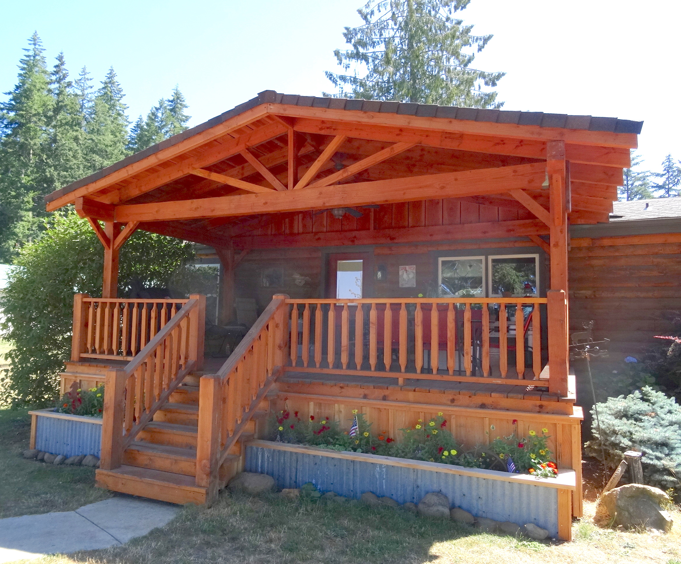 Timber Frame Porch