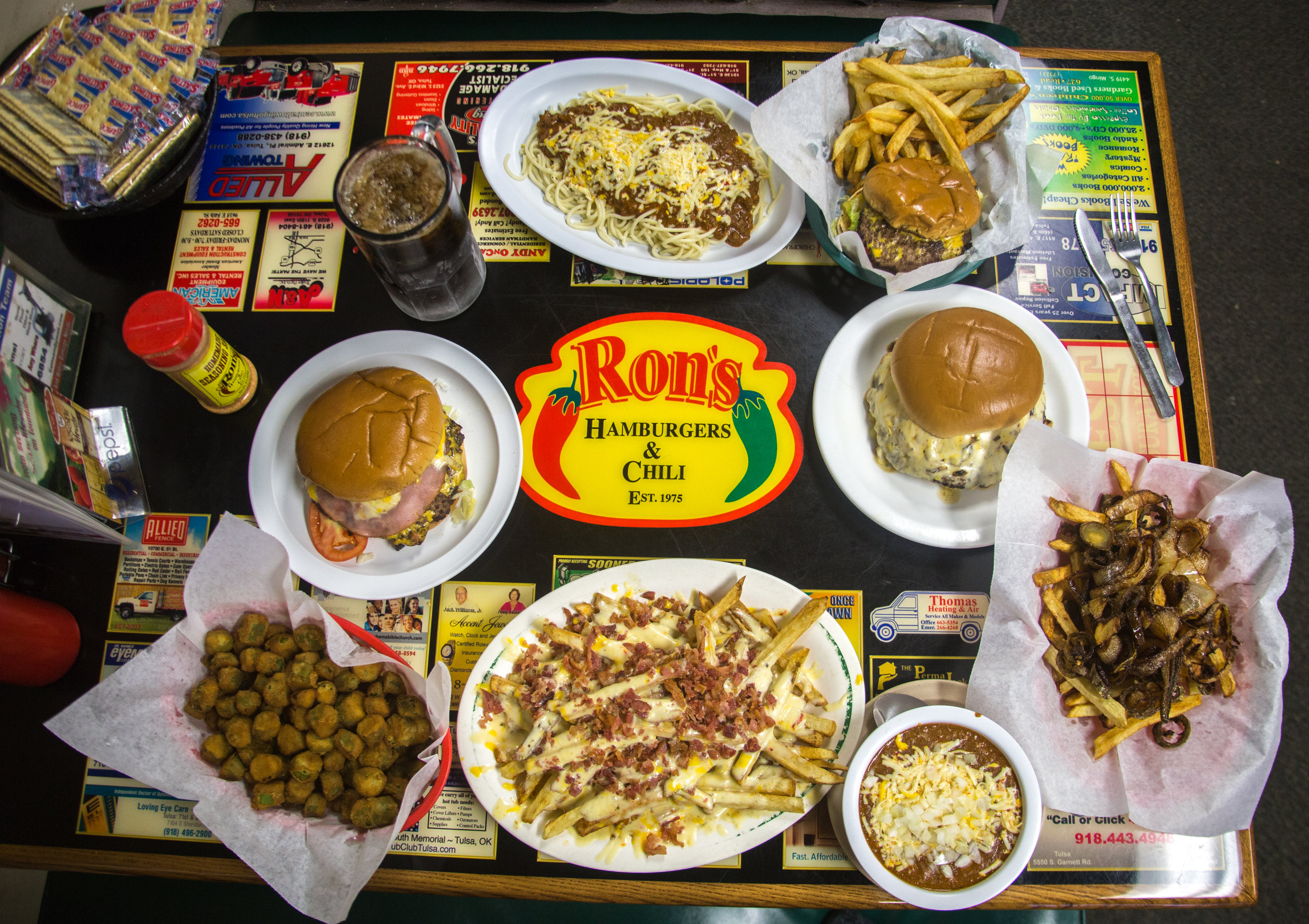 Ron S Hamburgers Chili