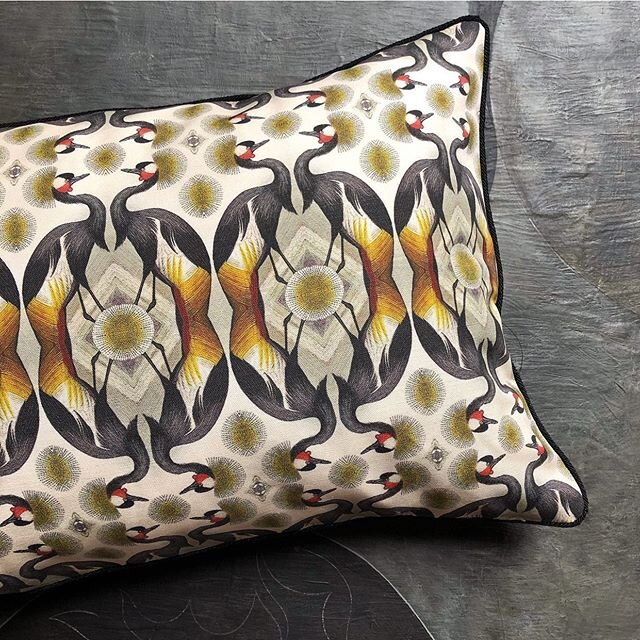We just received a new shipment of our Crested Crane pillows which we created as part of our S/S 2020 collection.
See all of our latest prints at patchnyc.com
#pillow #throwpillow #crestedcrane #crane #homedecor #eclectichome #birdlover #printdesign 